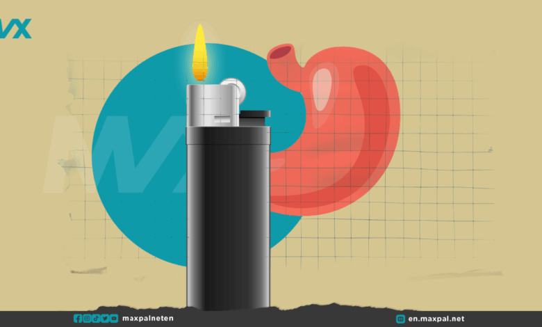 Chinese Man Swallows Lighter in China