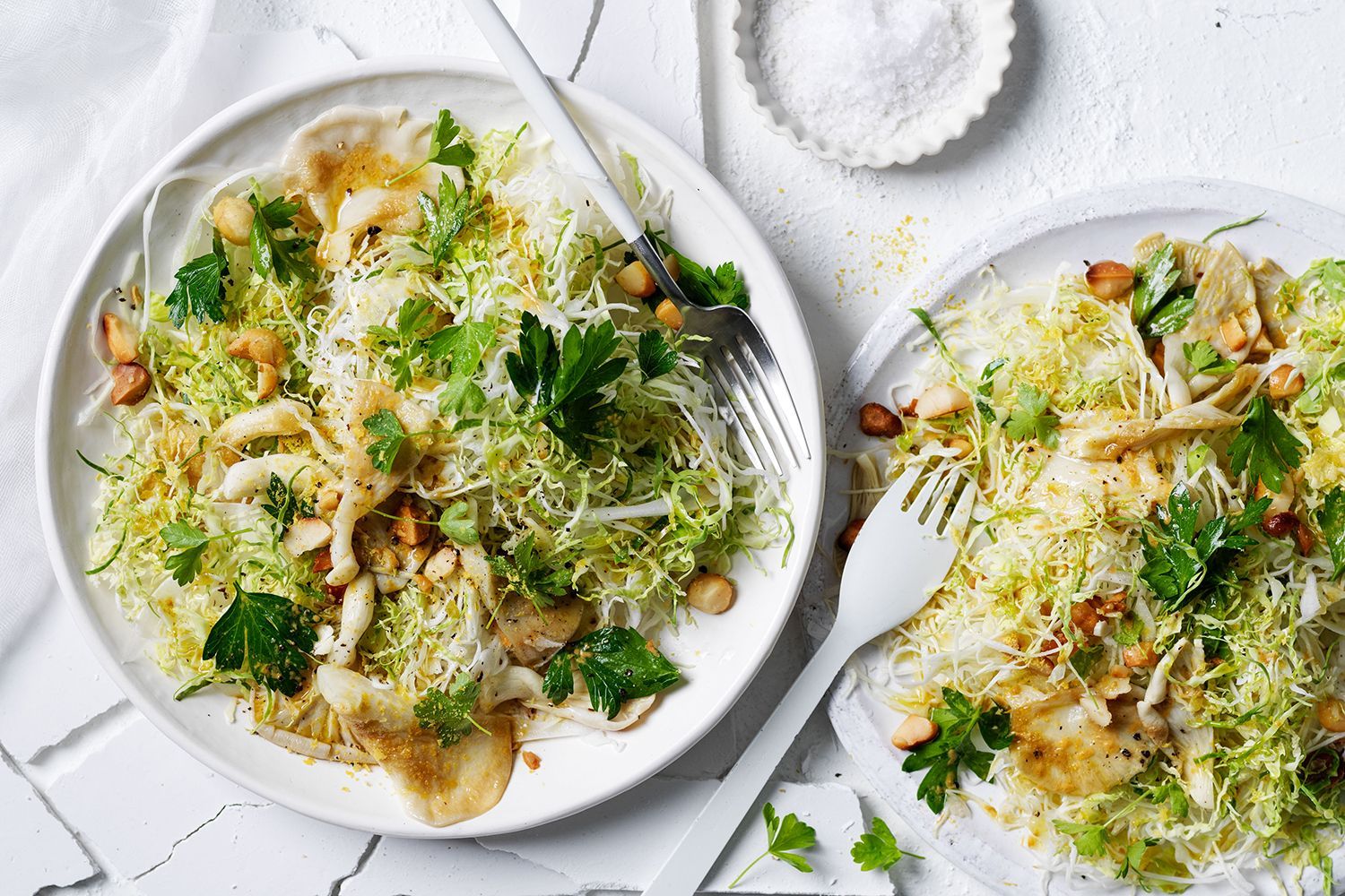 Refreshing Cabbage & Mushroom Salad for Weight Loss