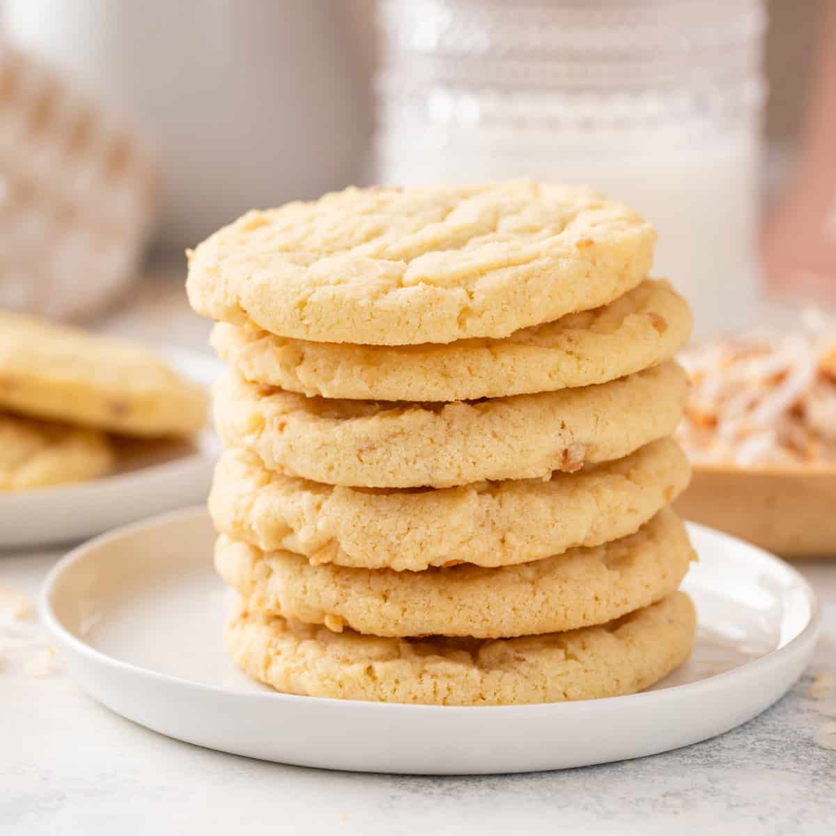 Irresistible Coconut Cookies (Crisp Edges, Chewy Center)