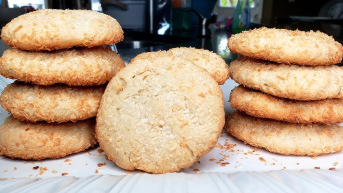Irresistible Coconut Cookies (Crisp Edges, Chewy Center)