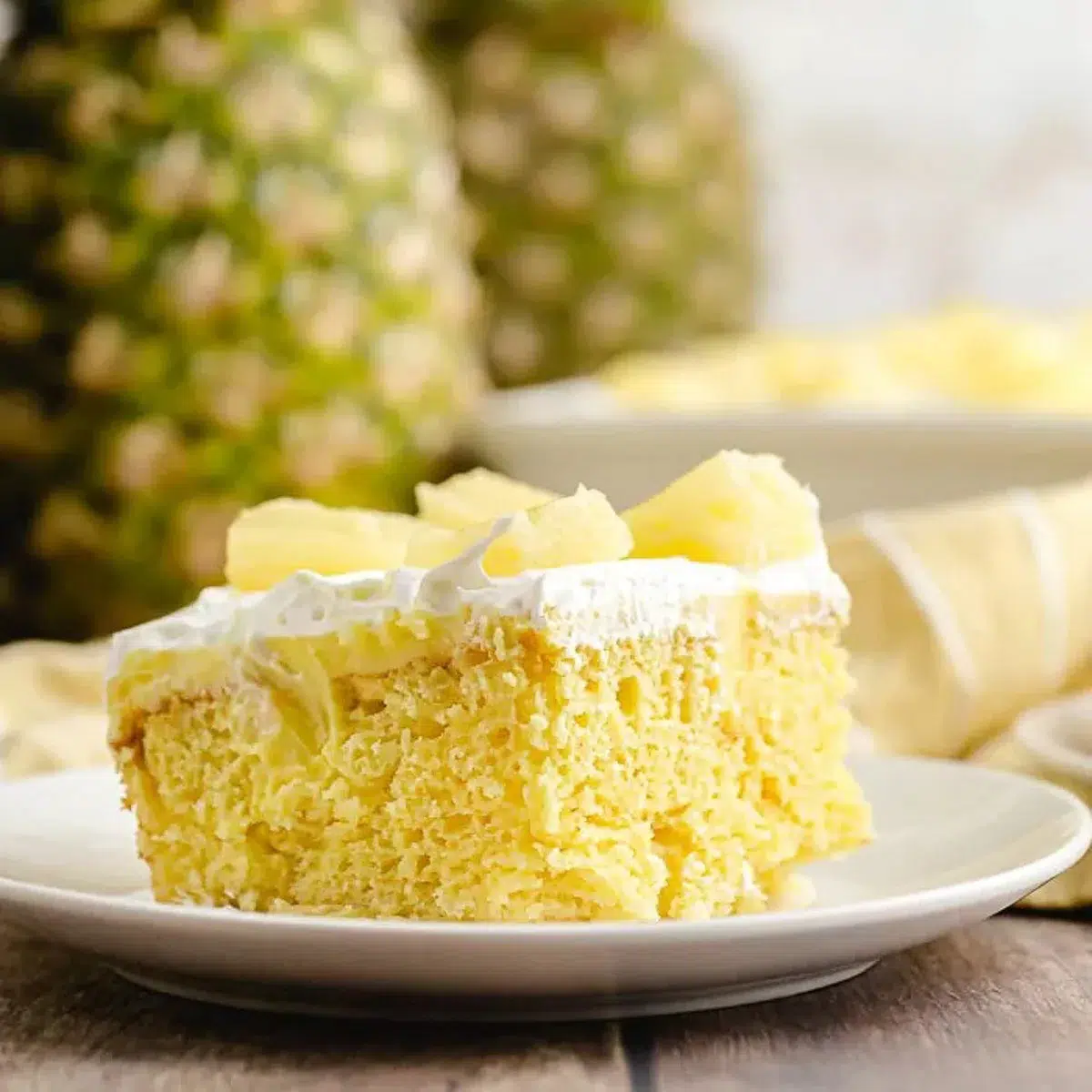 Delicious Pineapple Jello Cake (Easy Poke-Style Dessert)