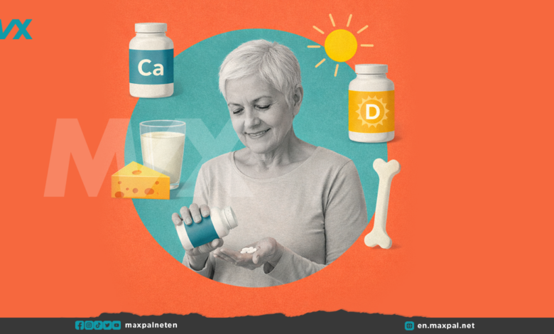 Calcium and Vitamin D for Strong Bones at Midlife
