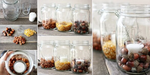 Glass Jar Decor Ideas for Every Room at Home