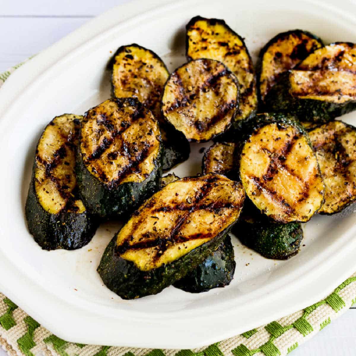 Grilled Zucchini Slices: Easy Seasoned Zucchini Recipe Grilled Zucchini Slices: Easy Seasoned Zucchini Recipe