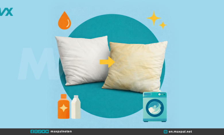How to Whiten Yellow Pillows and Make Them Look New Again