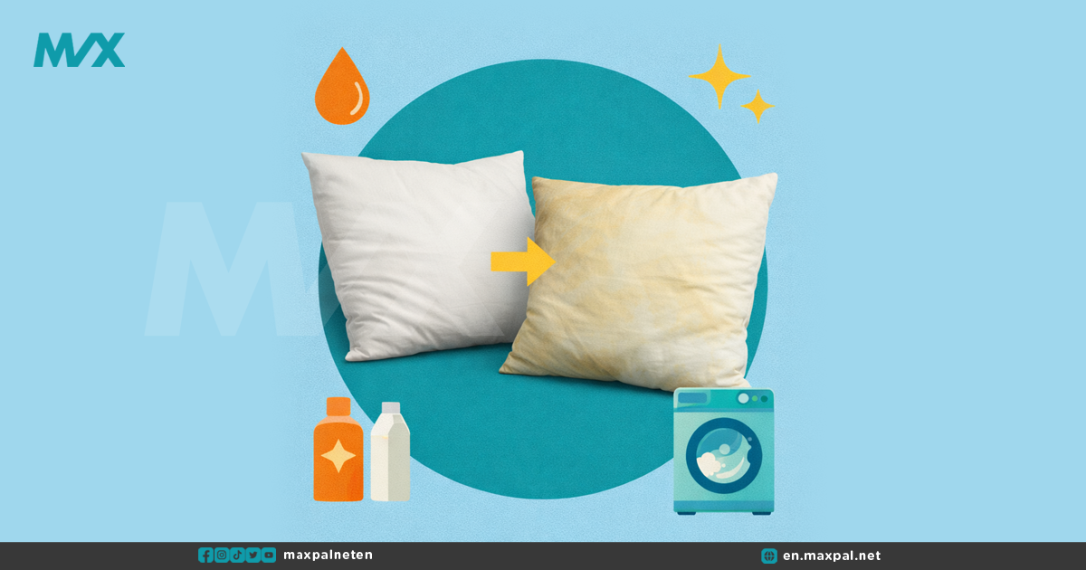 How to Whiten Yellow Pillows and Make Them Look New Again